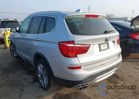 2017 BMW X3 xDrive28I from USA, damaged, VIN 5UXWX9C32H0W78159
